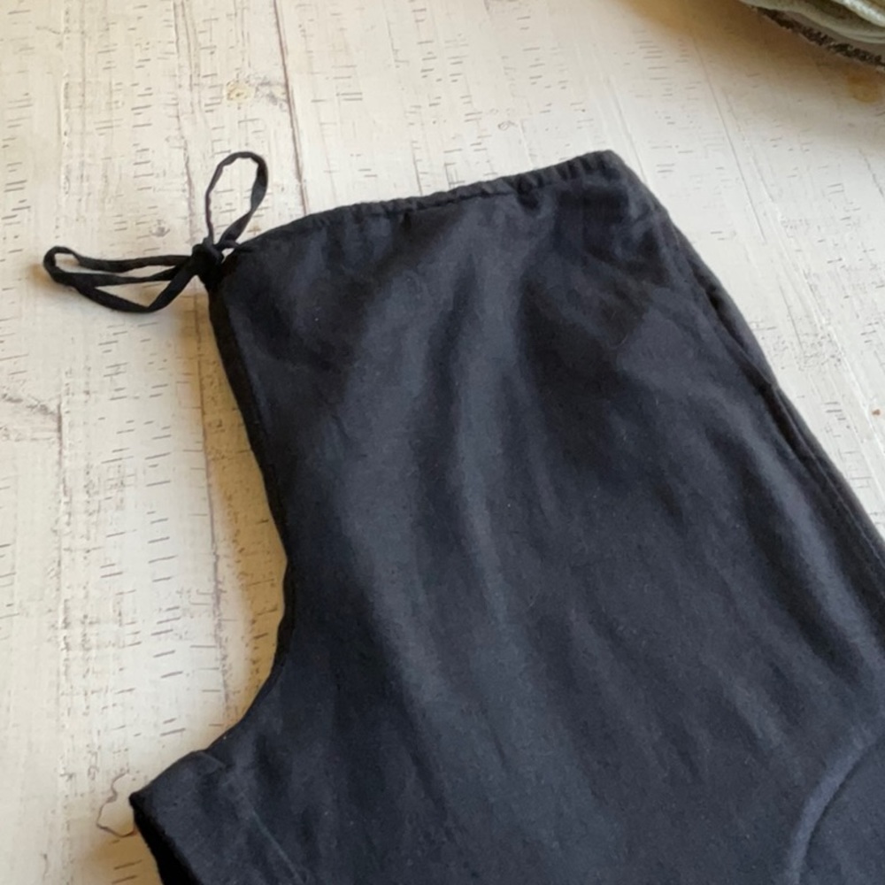 IDEAL PAIR  BLACK LINEN PANTS, CHICOS, SIZE 2 12/14/16/NWOT